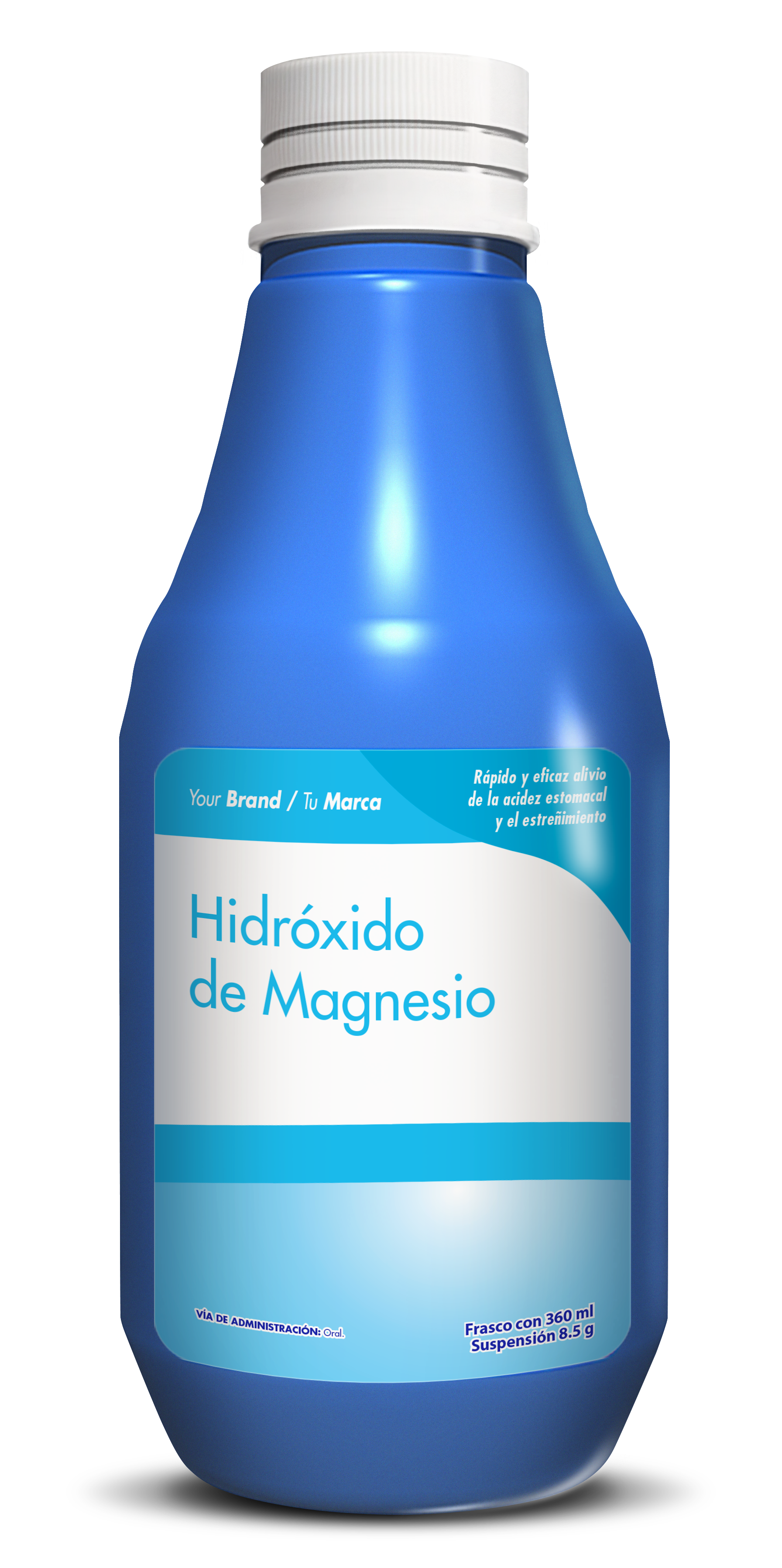 LECHE DE MAGNESIA, HIDROXIDO DE MAGNESIO SUSPENCION C/ 180 ML